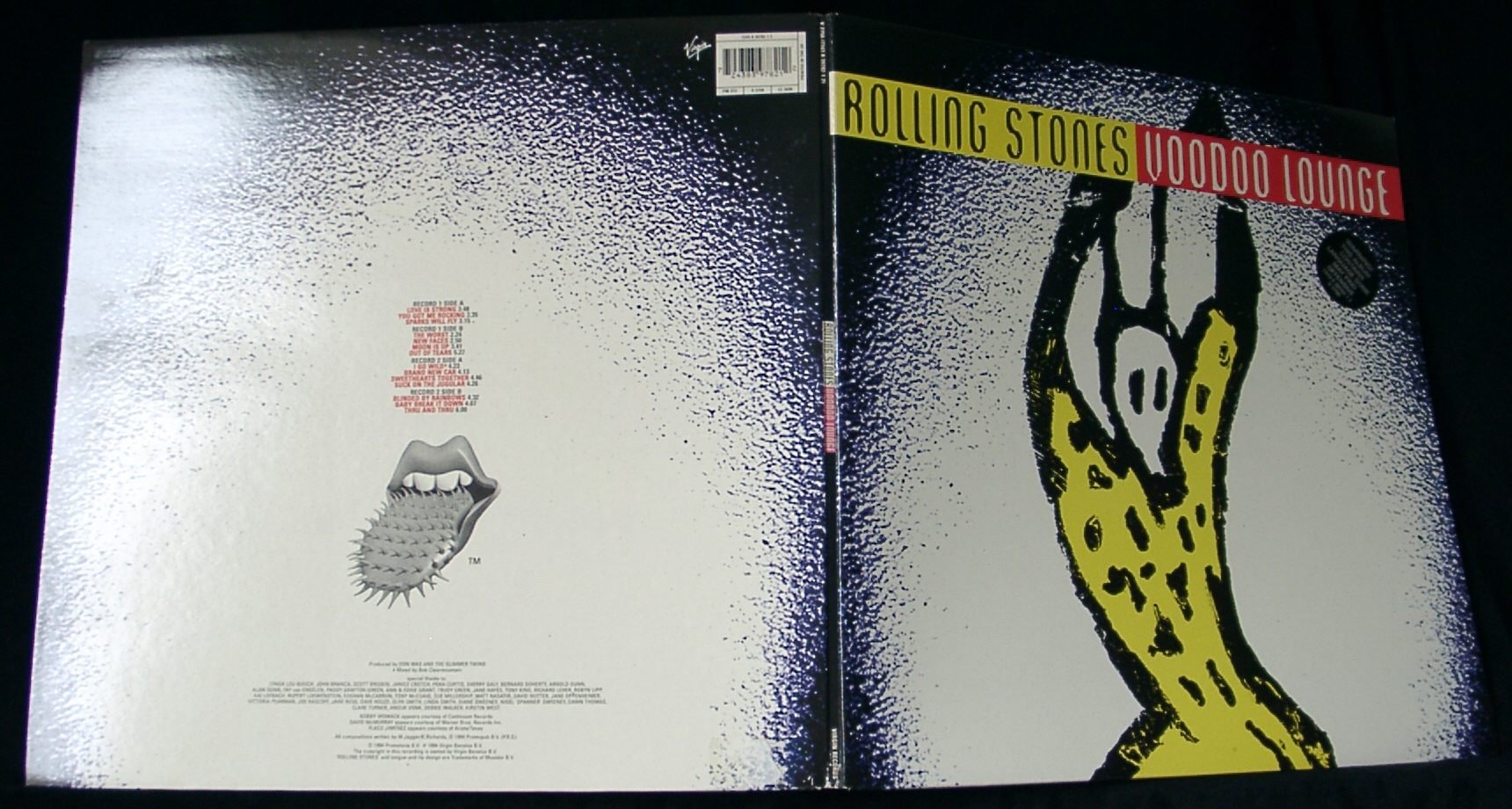 Voodoo Lounge (UK 1st pressing double vinyl LP)