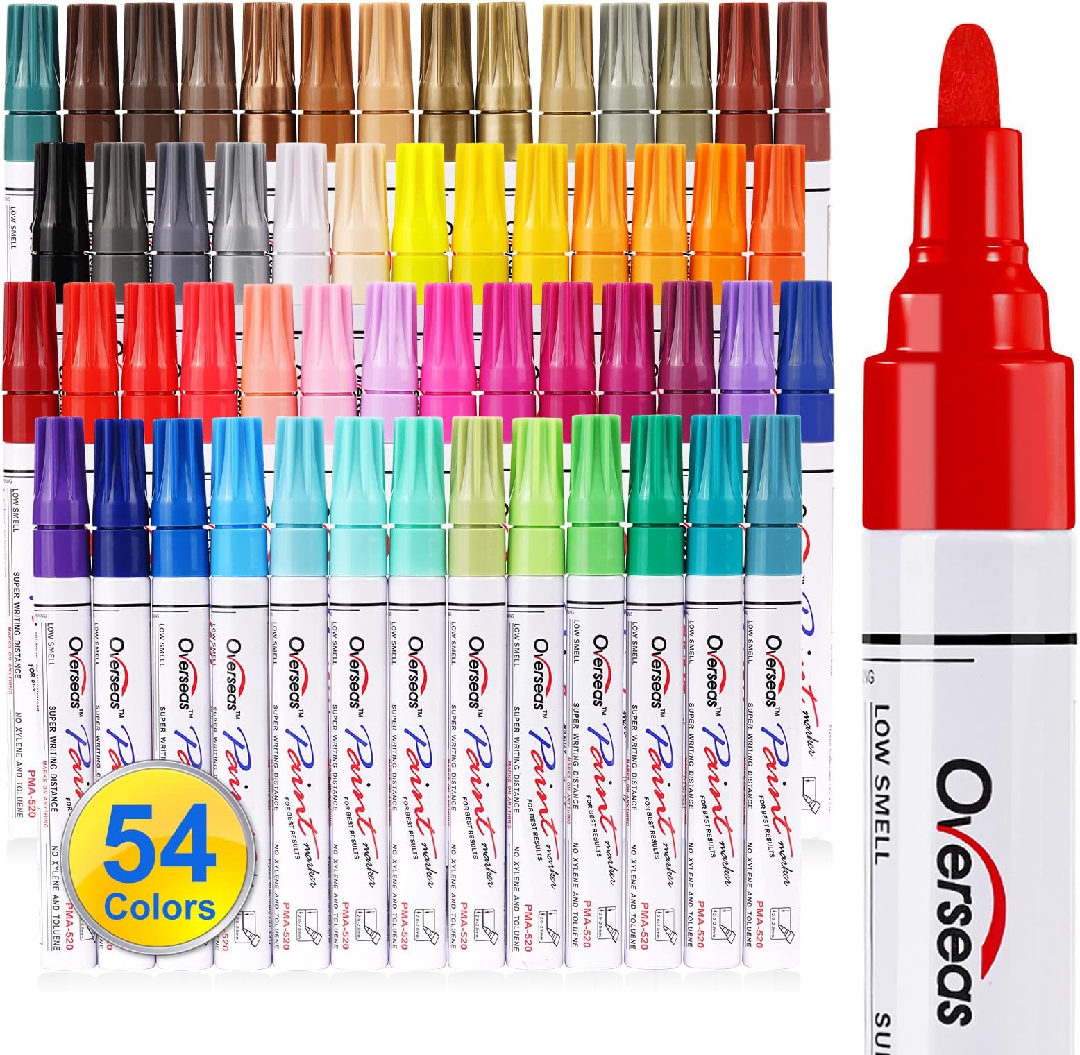 AROIC Paint Markers, 28 Colors OilBased Waterproof Paint
