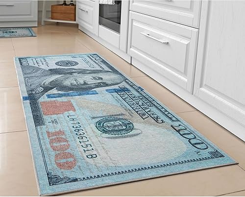 Miniatura 8 de Well Woven Money Collection - Alfombra de pasillo de 3 pies 3 pulgadas x 7 pies 10 pulgadas