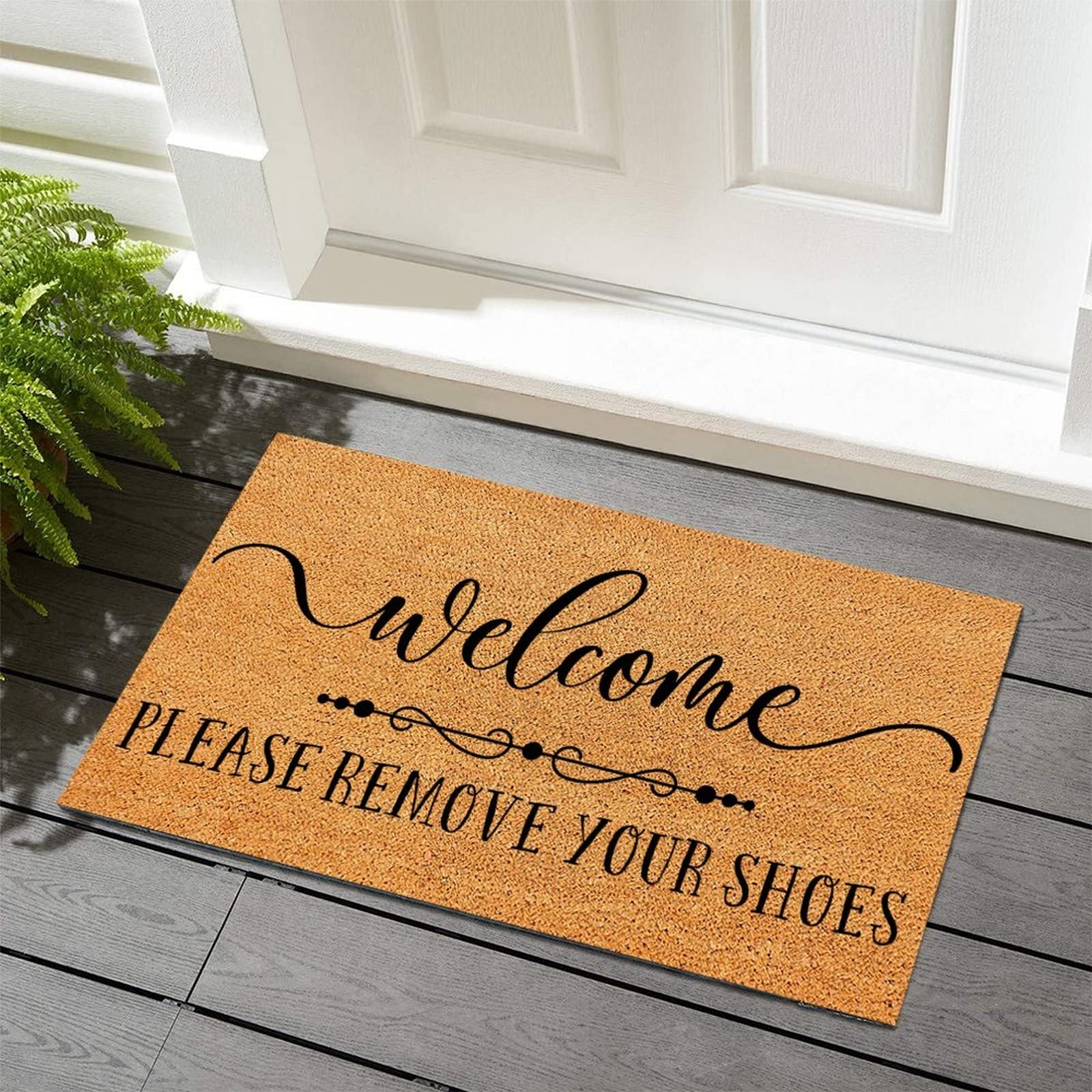 Placa Colgante De Adera Con Diseño De Zapatos Lindos Con Texto En Inglés "Take The Off
