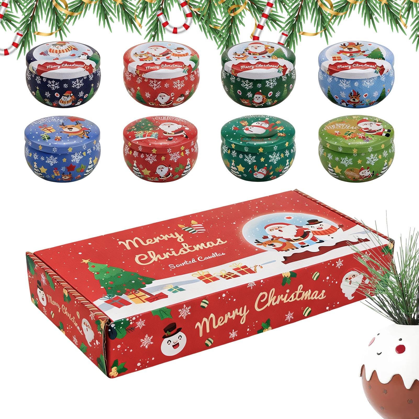 Piccole Profumate Natalizie 8 Pezzi Decorazione