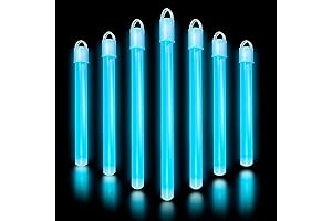 Glow Fever Glow Sticks Bulk: 100 Count of 6" Blue Glow Sticks...