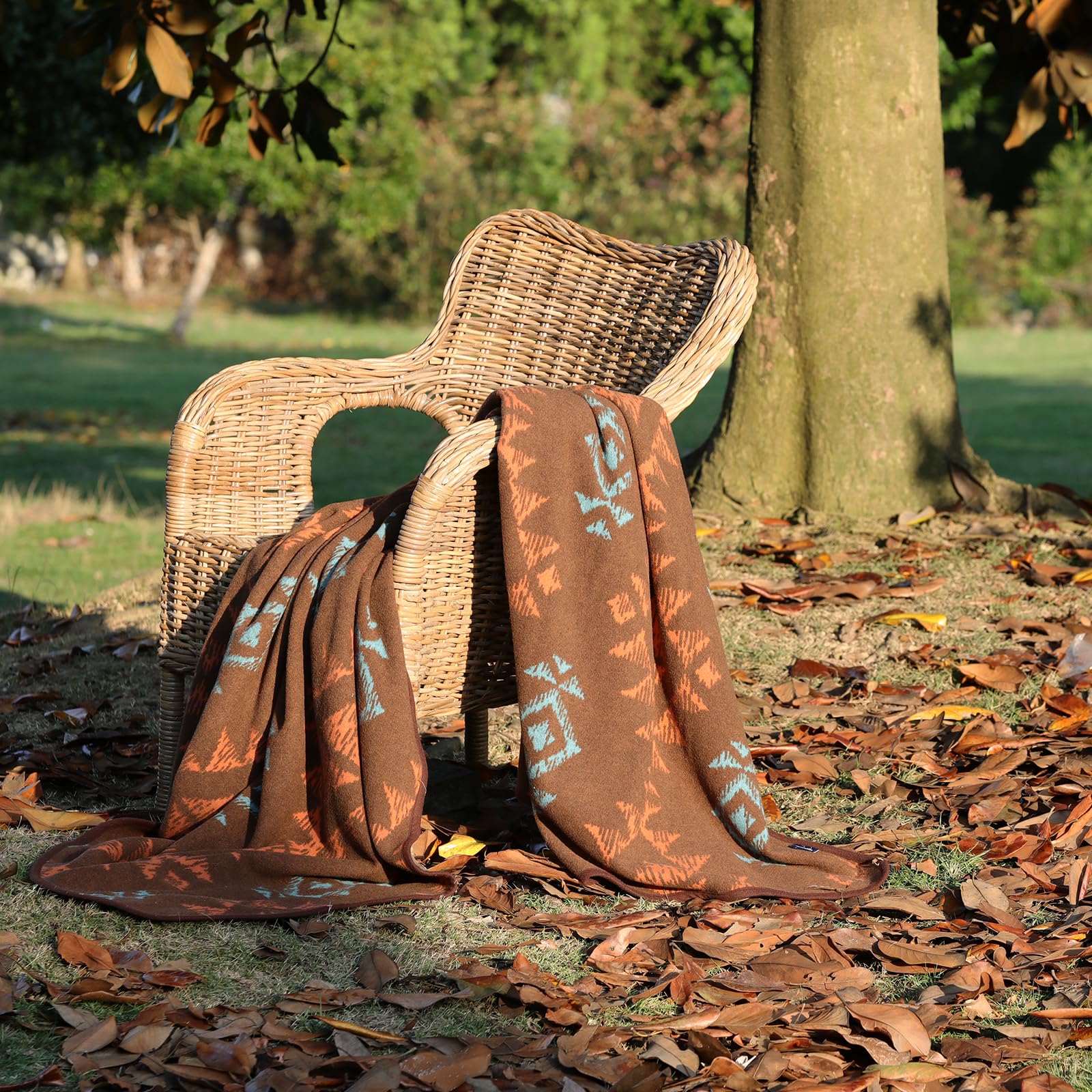 Acushla Merino Wool Throw Blanket Thick Large Warm Washable Living