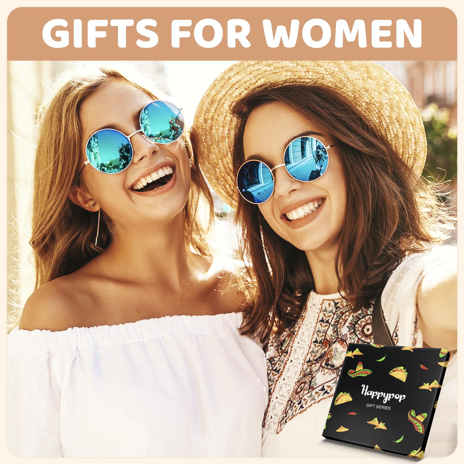 HAPPYPOP Mothers Day Gifts - Mother Daughter Sister in Law Socks, Aunt Niece Sister Socks