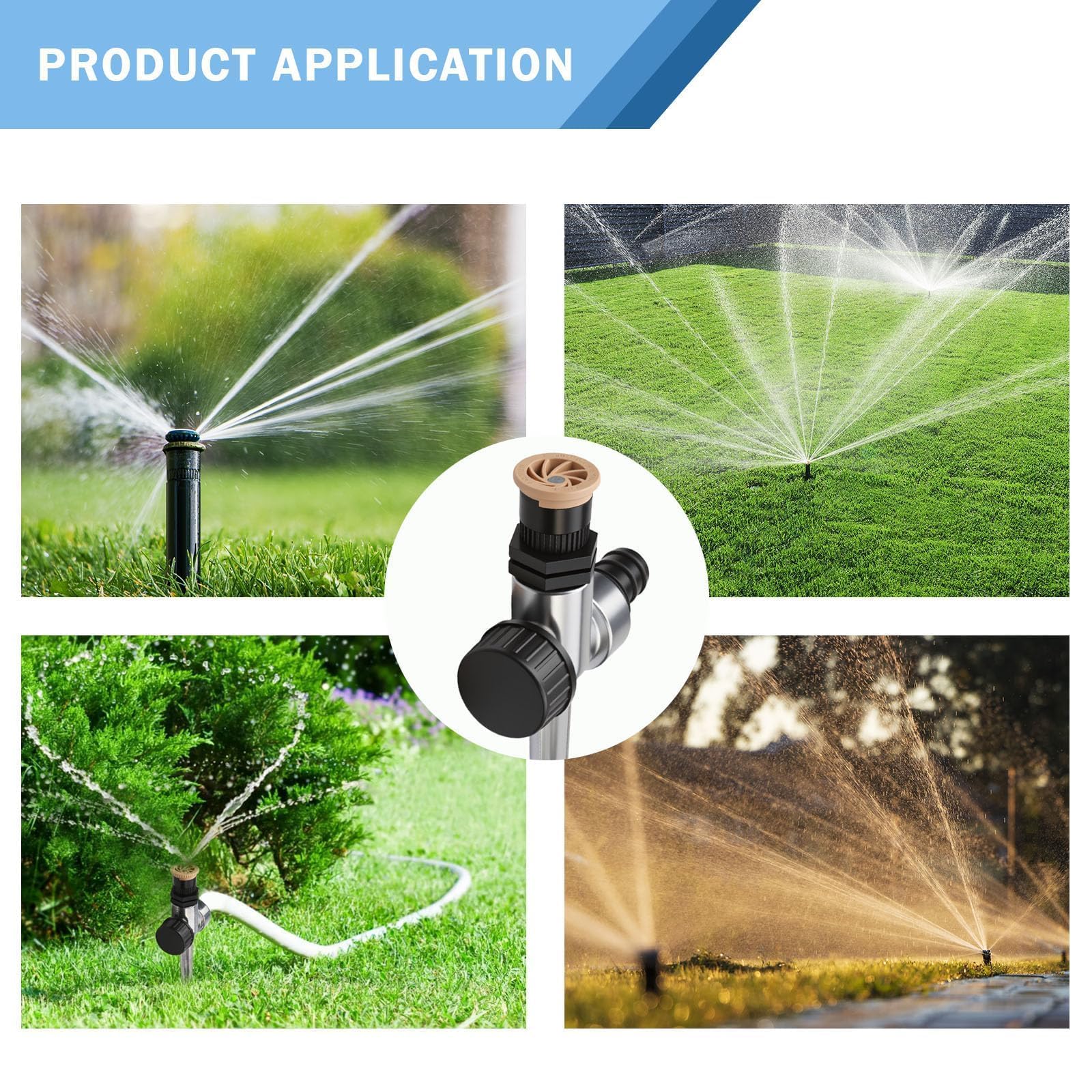 Ugello Di Sprinkler D'acqua Irrigatore Per Prato Irrigazione Del