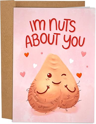 Sleazy Greetings Divertida tarjeta del día de San Valentín para él, divertidas tarjetas de aniversario para marido y esposa, tarjeta de cumpleaños