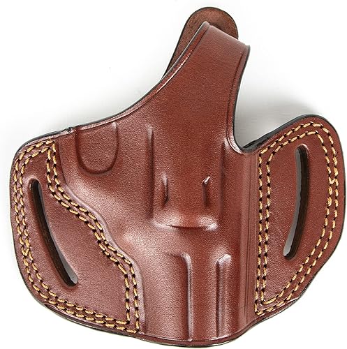 DORUK Funda Ruger SP101 Revolver 5 Shot Leather OWB - Funda de 2 pulgadas