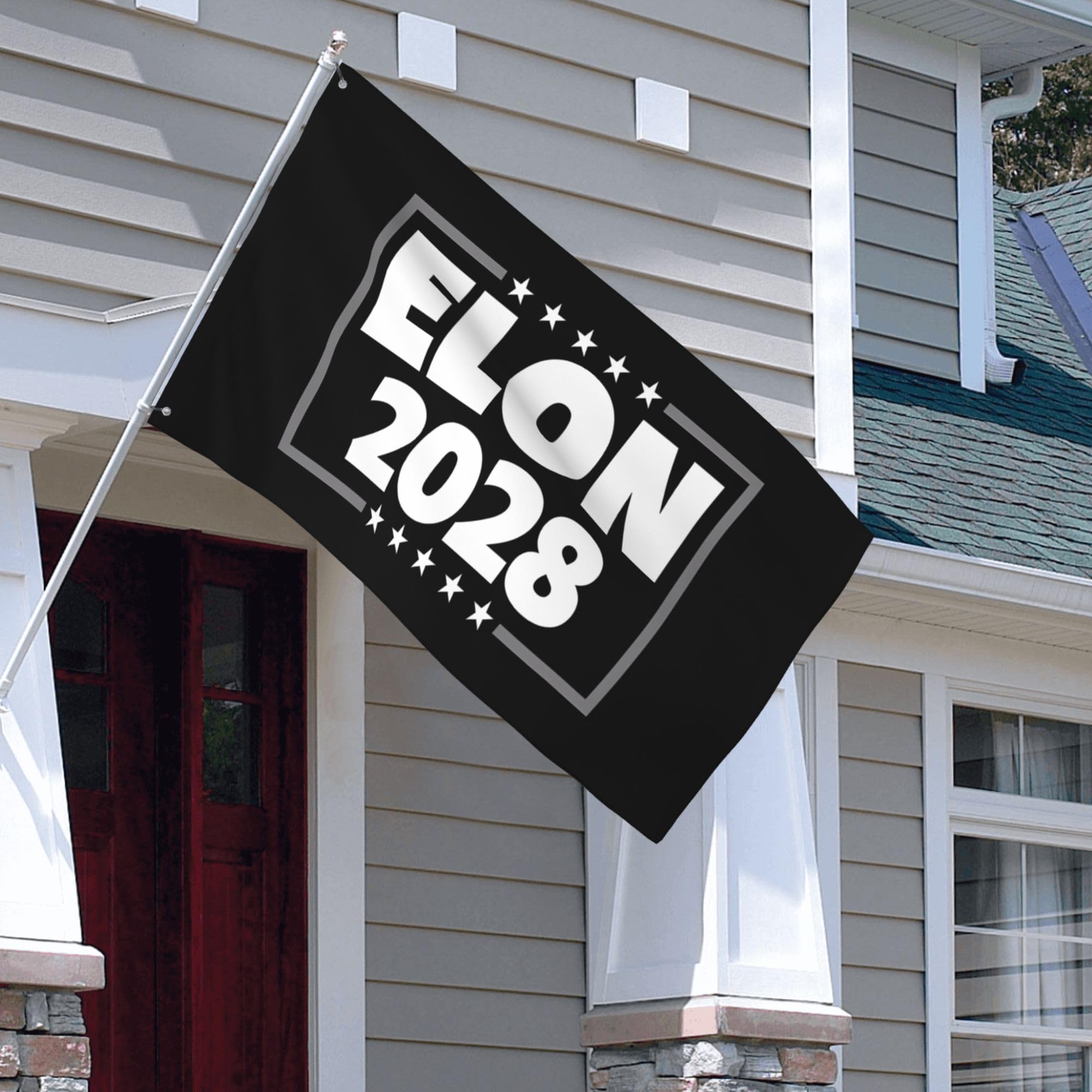 Amazon.com : Elon Musk 2028 President Flag Support Elon Garden