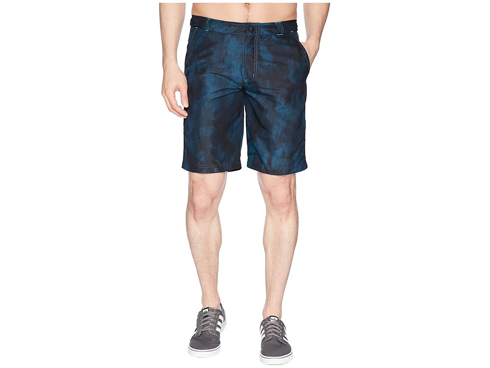 

adidas Outdoor Voyager Parley Camo Shorts (Night/Legend Ink) Men's Shorts