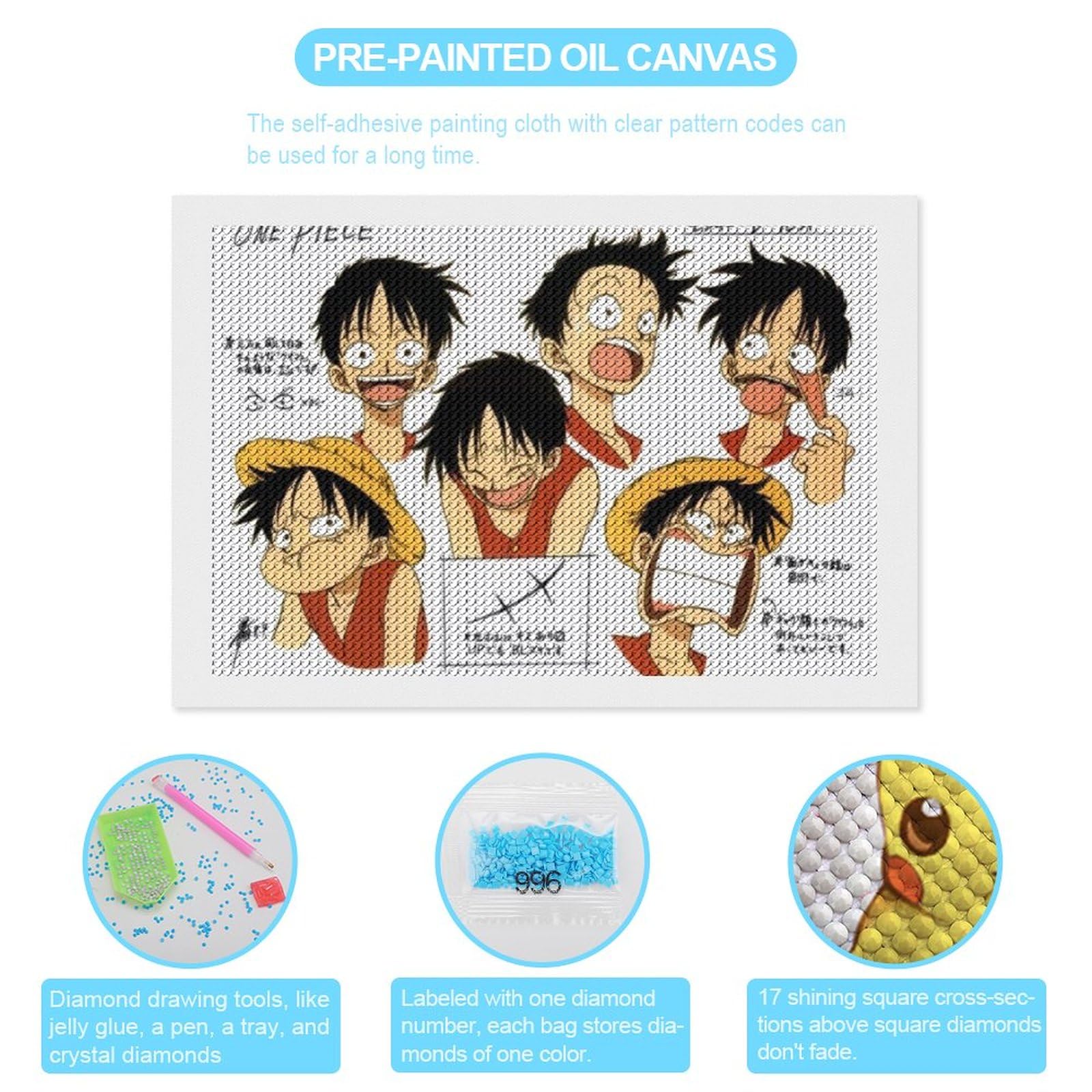 Amazon | あいのにじょ ワンピース ルフィ (29) アニメ 5D