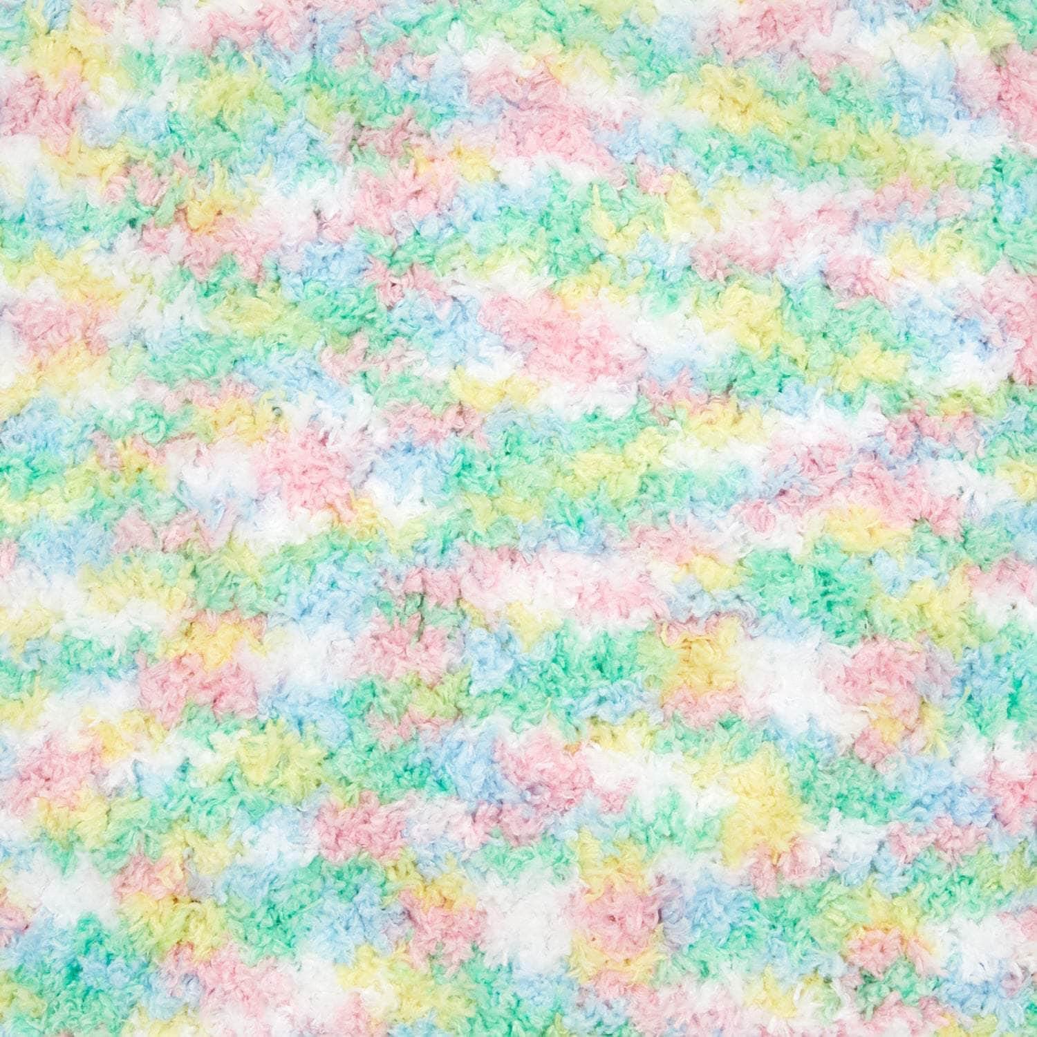 Premier Yarns Little Bunny Yarn Bulky Weight Plush Knitting and Crocheting Yarn 100% Polyester Cotton Candy 3.5 oz 109 yards product thumbnail 6