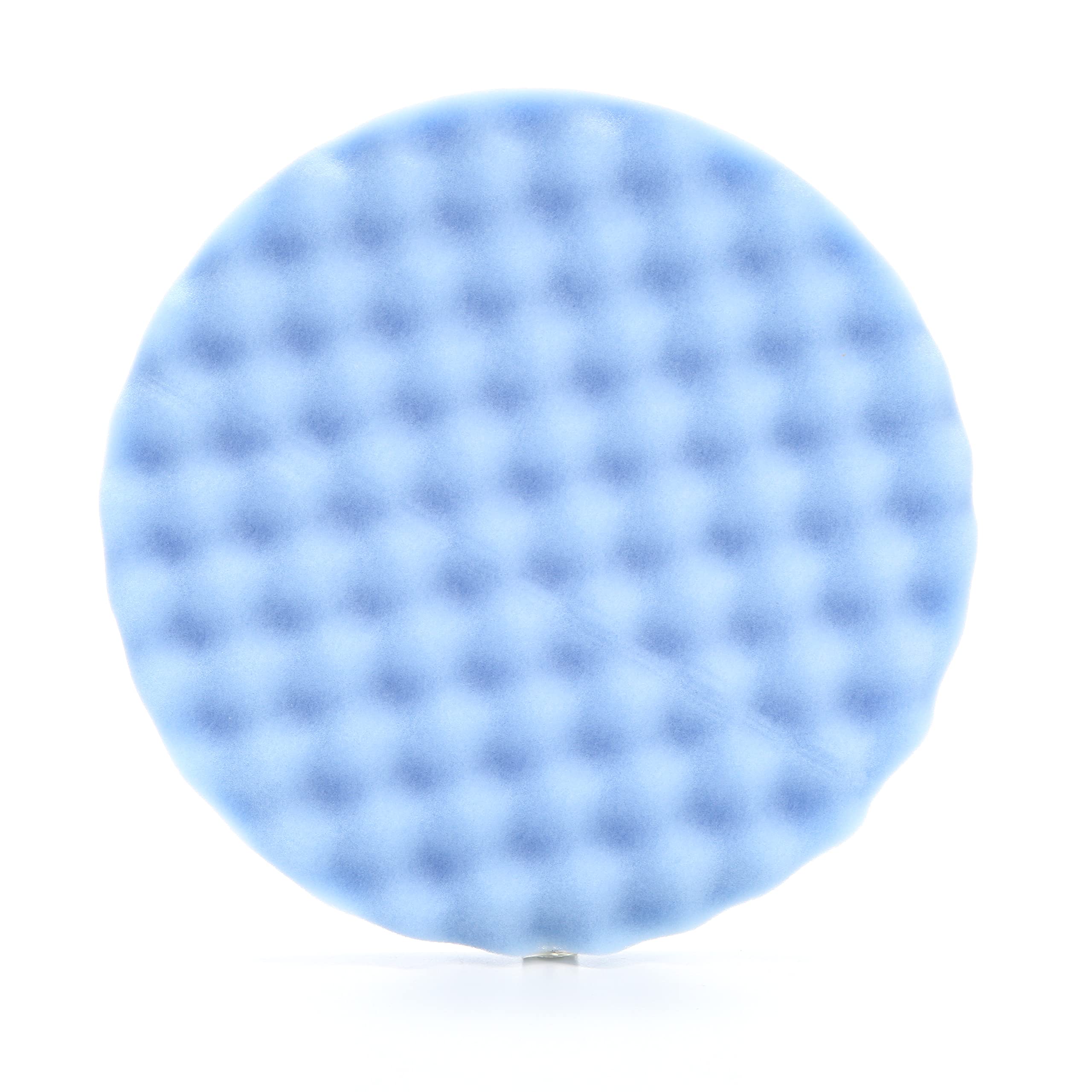 3M Foam Ultrafine foam Polishing Pad, 05751, Single Sided, Flat Back, 8 in (203.2 mm), 2 pads per bag