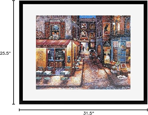 Miniatura 6 de MCS - Marco para rompecabezas (24.0 x 30.0pulgadas y más pequeños), color negro (65746)