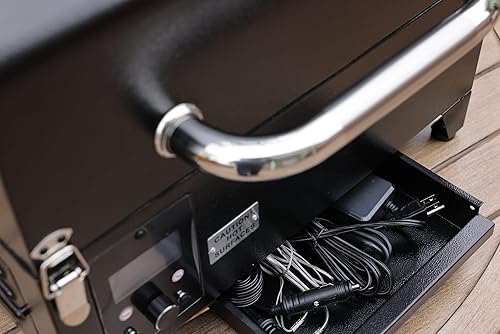 Miniatura 8 de Freedom Stoves - Ahumador portátil para parrilla de pellets barbacoa fuera de la red para acampar y portón trasero, se adapta a estantes completos o