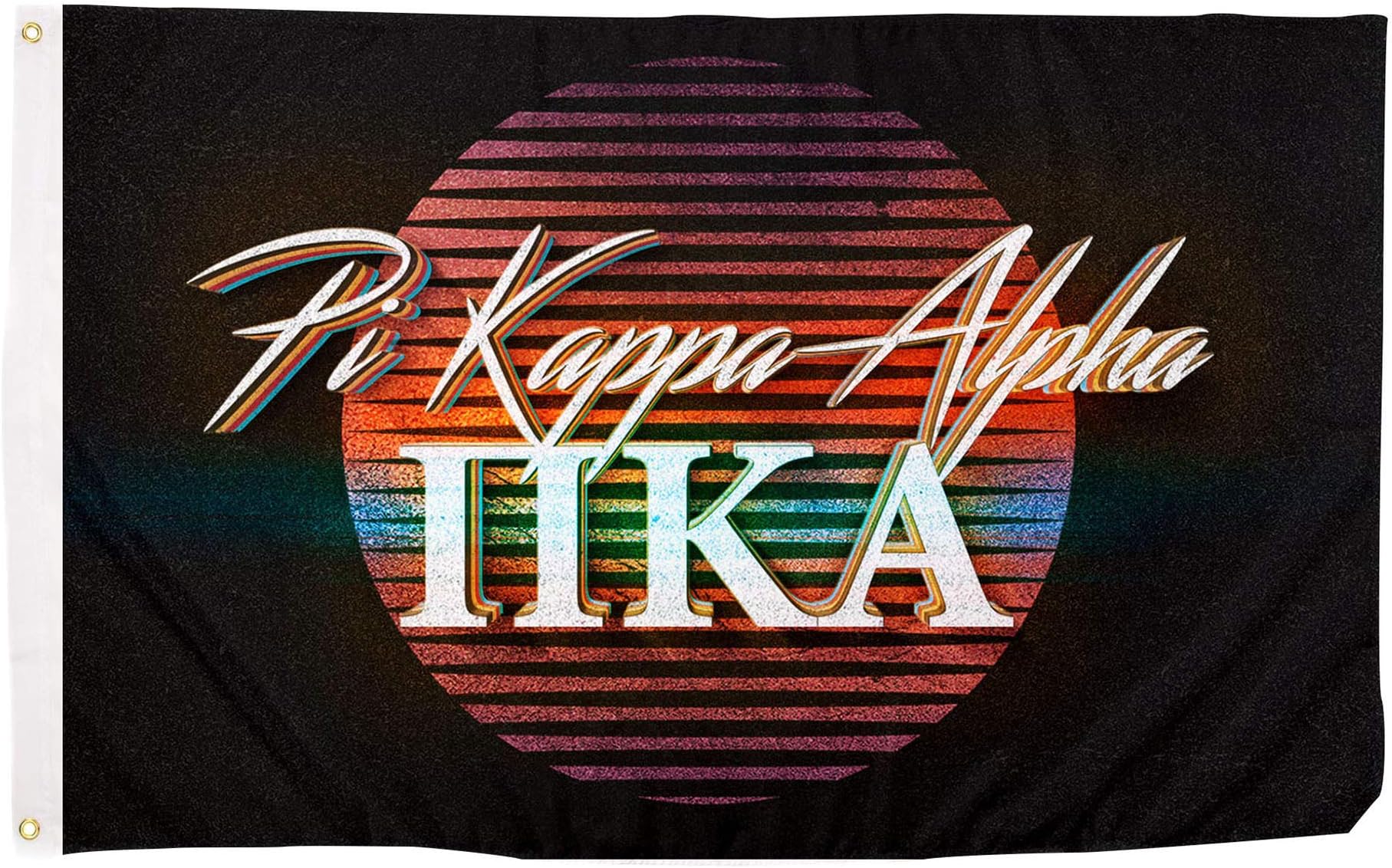 Desert Cactus Pi Kappa Alpha Flag 80's letter Pikes Fraternity Banner 3x5 feet Flags (Flag - 80รขโฌโขs)