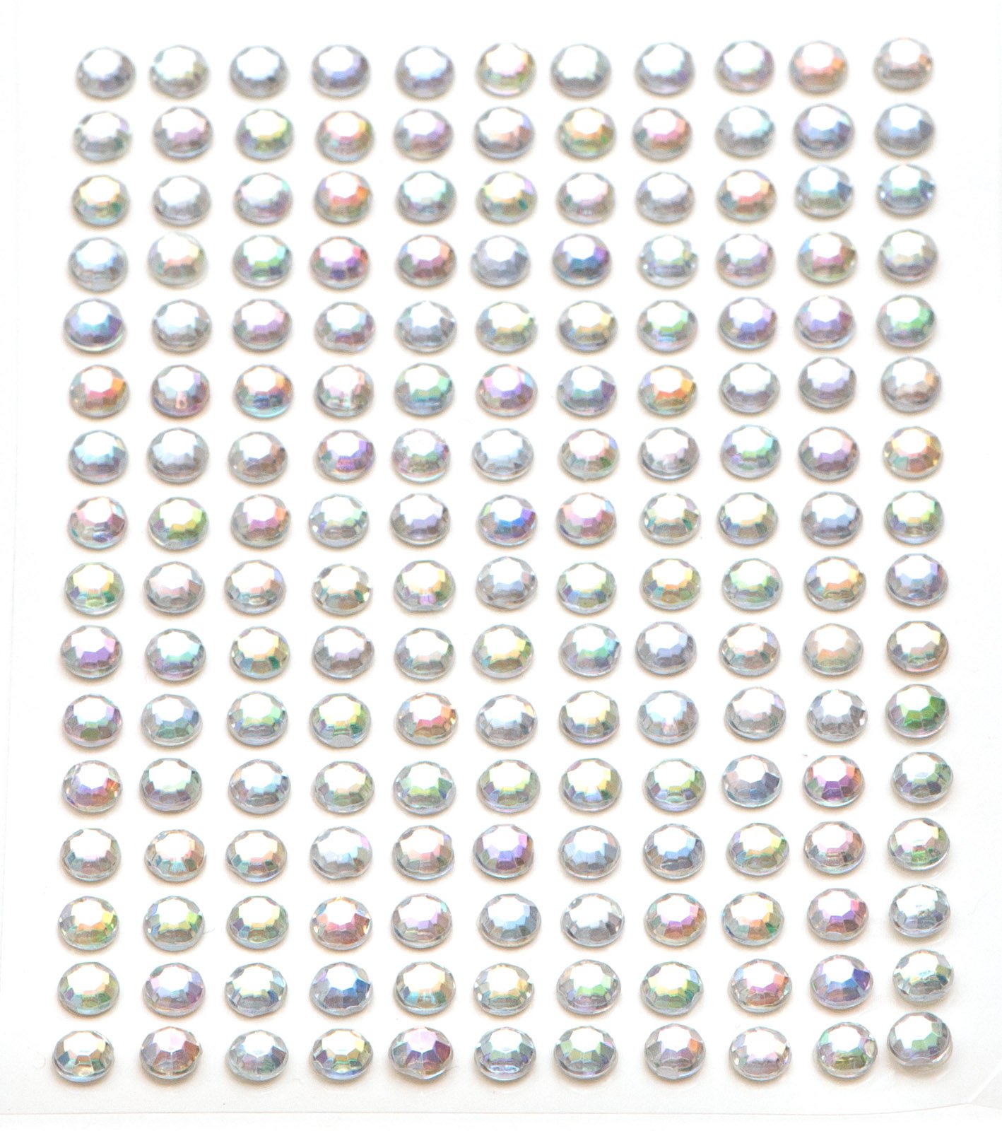 352 x Crystal AB Self Adhesive Diamante Stick On Rhinestone Gems 3mm