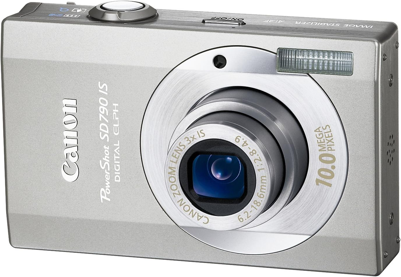 PowerShot SD790IS 10MP Digital Camera with 3x Optical Image Stabilized Zoom