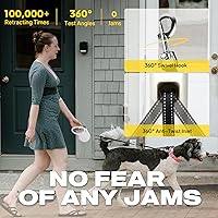 Vista 3 de Fida Correa Retráctil para Perros Raza Extra Pequeña, Correa Duradera de 10 pies para Caminar Mascotas para Perros Extra Pequeños/Gatos/Animales