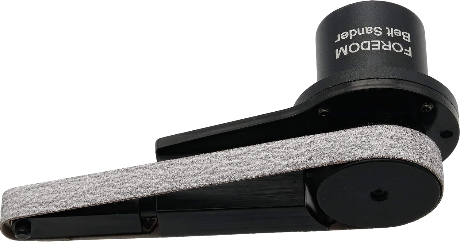 Foredom Belt Sander w/ 180 grit belt, hex key and 3 spare belts ea. 100, 180 and 240 grit