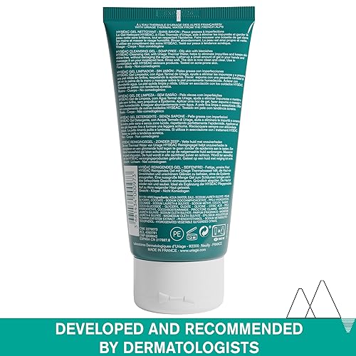 Miniatura 2 de URIAGE Hyseac Imperfections Gel limpiador facial y cuerpo, 5.1 fl oz, 5 onzas líquidas, adecuado para el acné de espalda, limpia y purifica