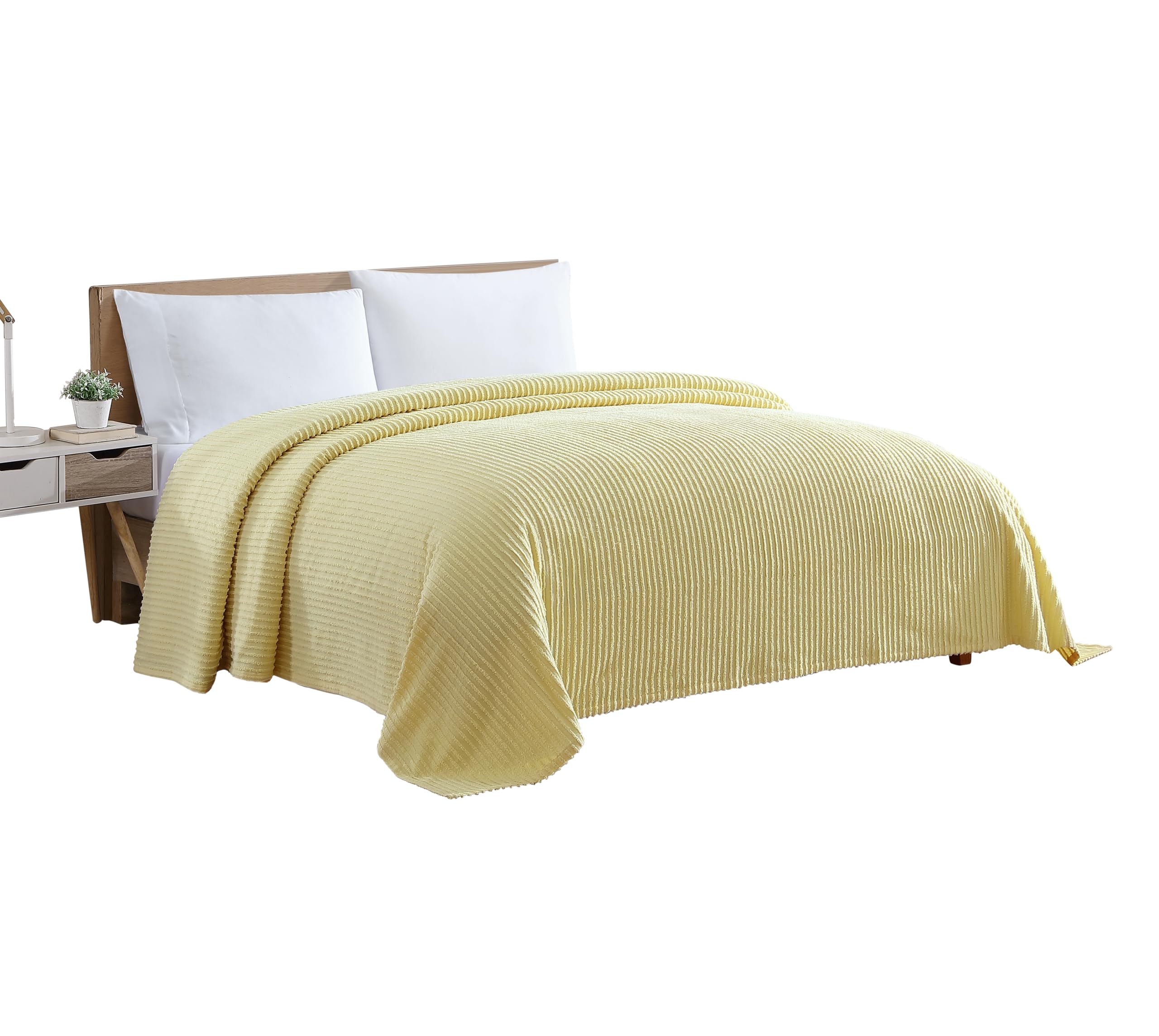 Beatrice Home Fashions Chenille Bettüberwurf King