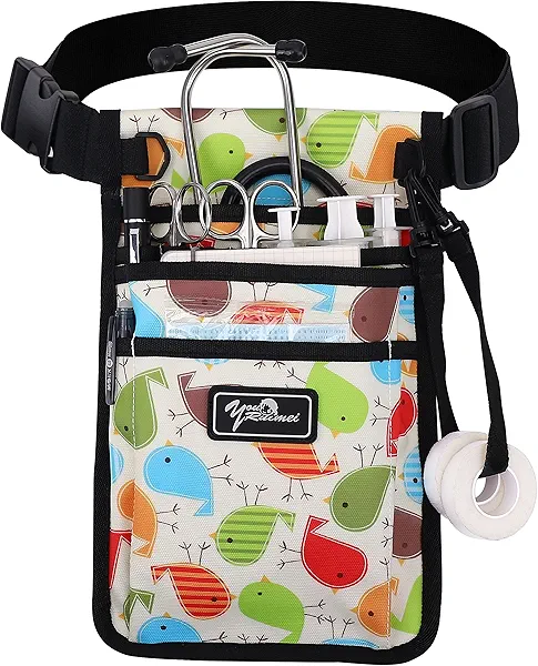 Nurse Fanny Pack for Work,Kit Practical Waist Bag for Nurses,Fanny Pack for Basics,Nurse Utility Belt Organizer Bag (NIAO)