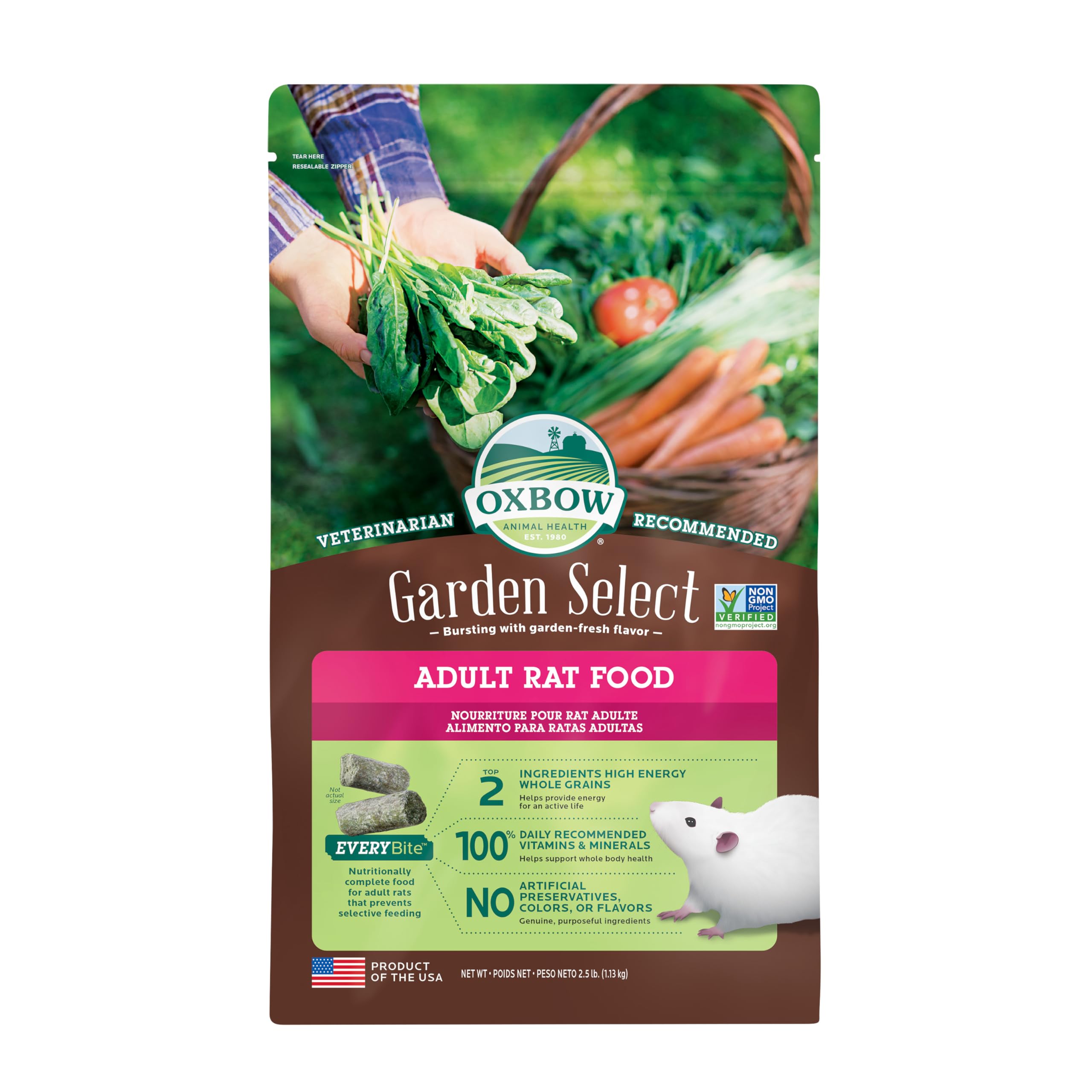 Garden Select Fortified Food for Rats 2.5 lbs 102-214-0250