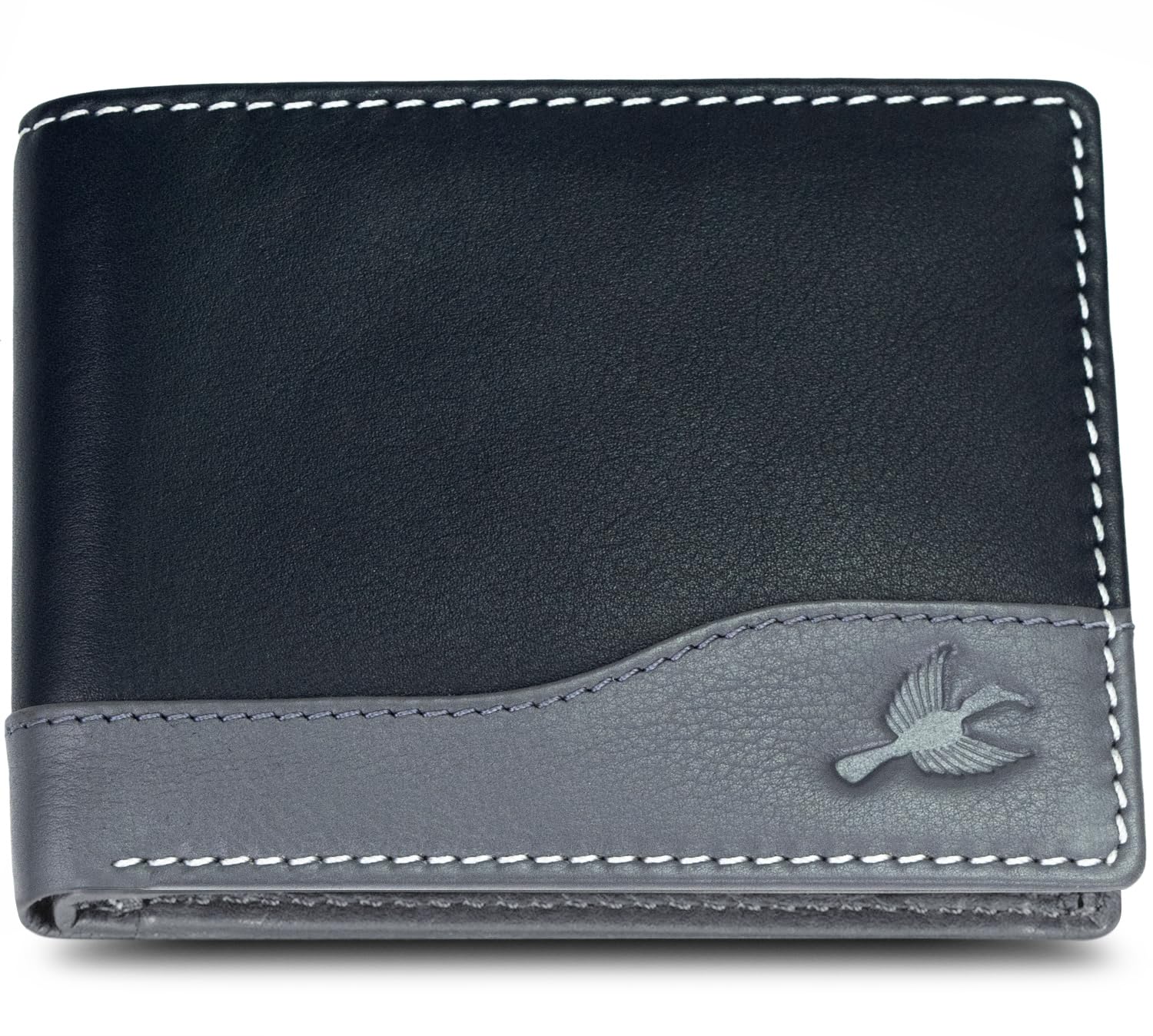 HORNBULL Buttler Black Mens Leather Wallet – Leather Wallet for Mens and RFID Blocking Genuine Leather Mens Wallet
