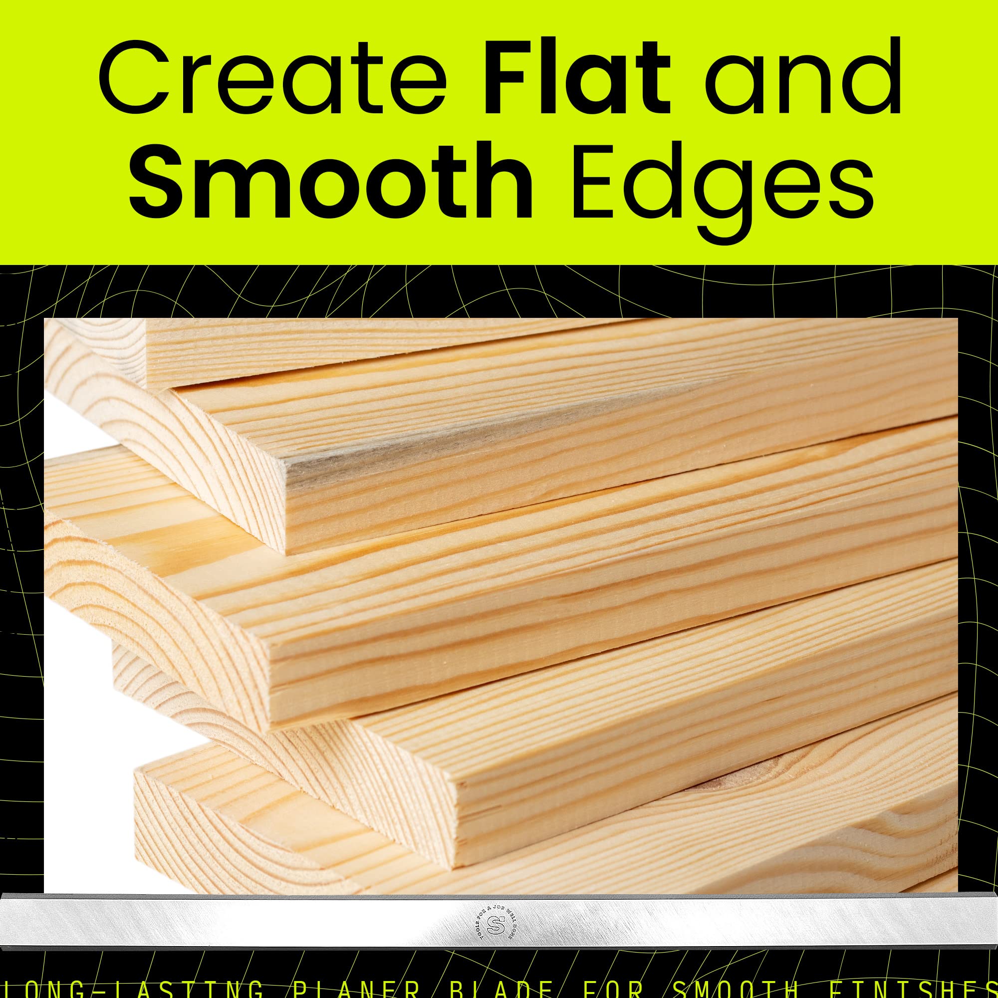 Smithology Planer Blades - Delta 22-540 Replacement -5 Smithology Planer Blades - Delta 22-540 Replacement -5