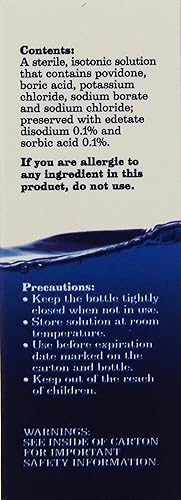 Vista 4 de Gotas para los ojos Renu, para el alivio del enrojecimiento y los ojos secos, lubricantes y rehumectantes