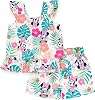 Disney Minnie Mouse Girls Tank Top and Shorts Toddler to Big Kid