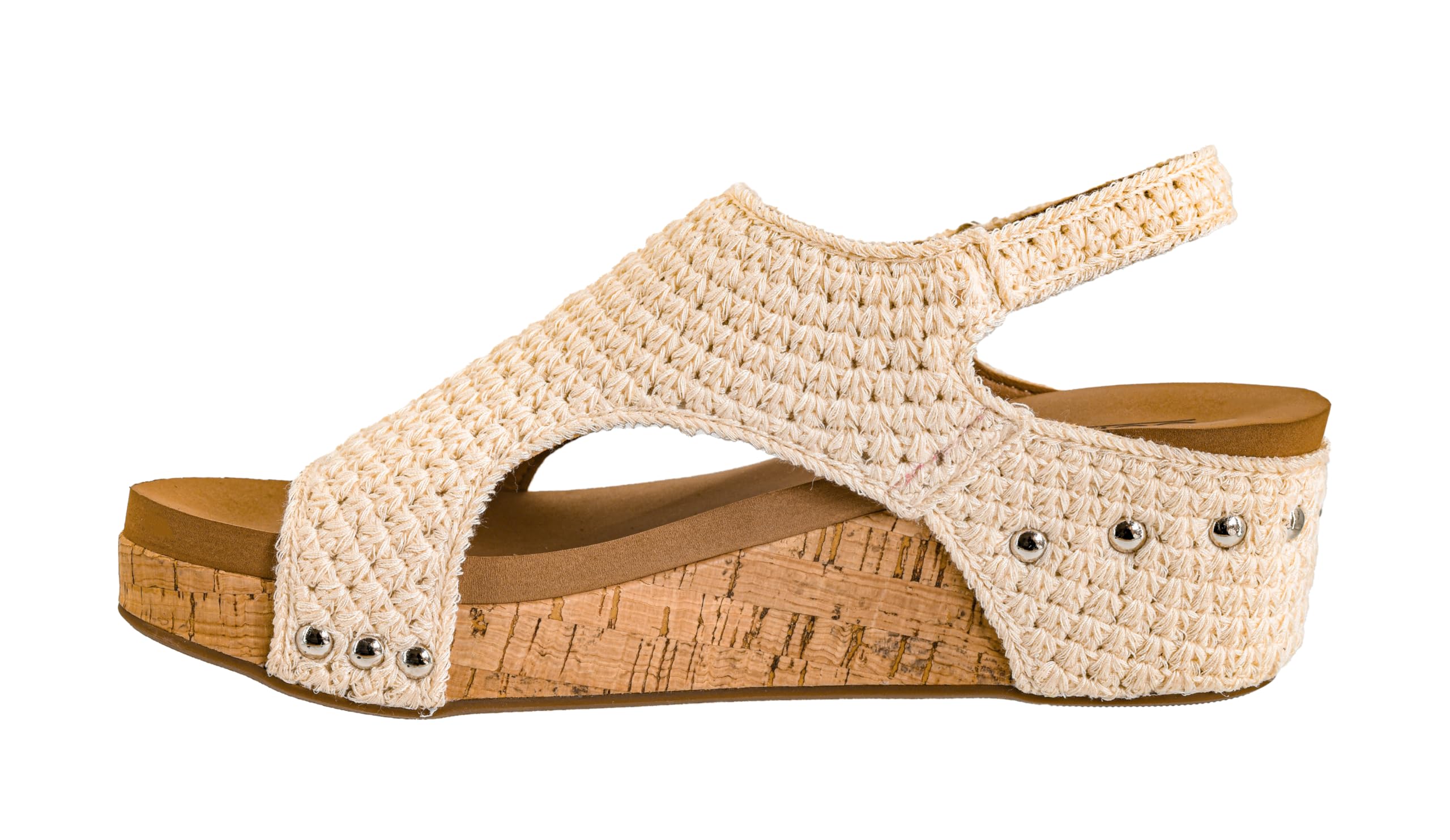 Corkys Footwear Volta Wedge - Chic Elegance Meets All-Year Comfort with a 2-Inch Cork Heel and Marshmallow Insole for Stylish Everyday Wear and