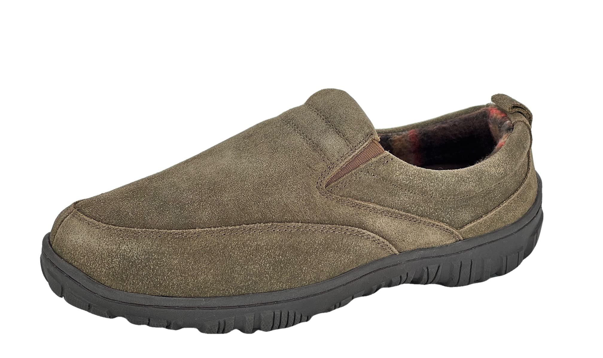 Clarks Mens Slipper with Suede Leather Upper