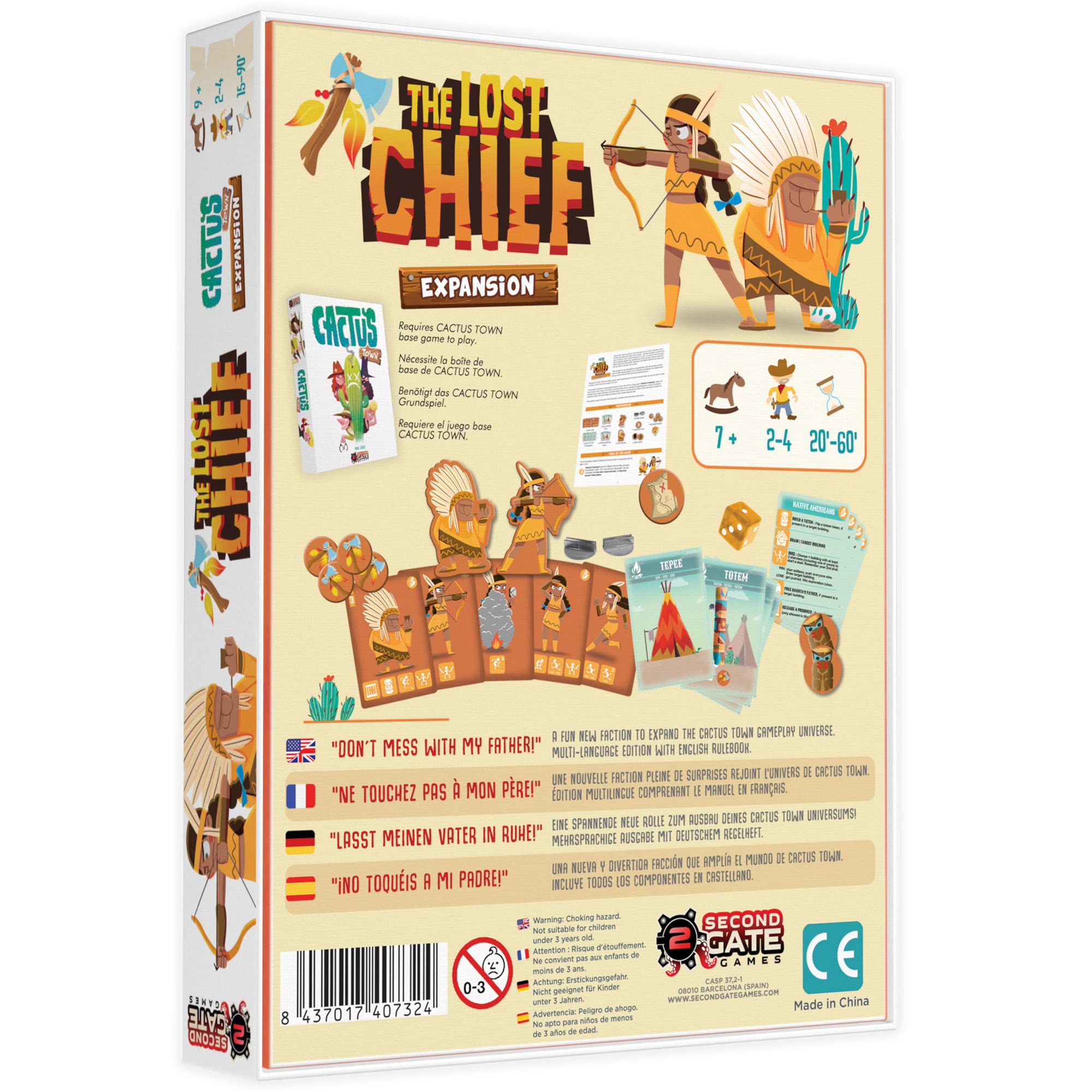 Cactus Town The Lost Chief Expansion: Amazon.de: Spielzeug