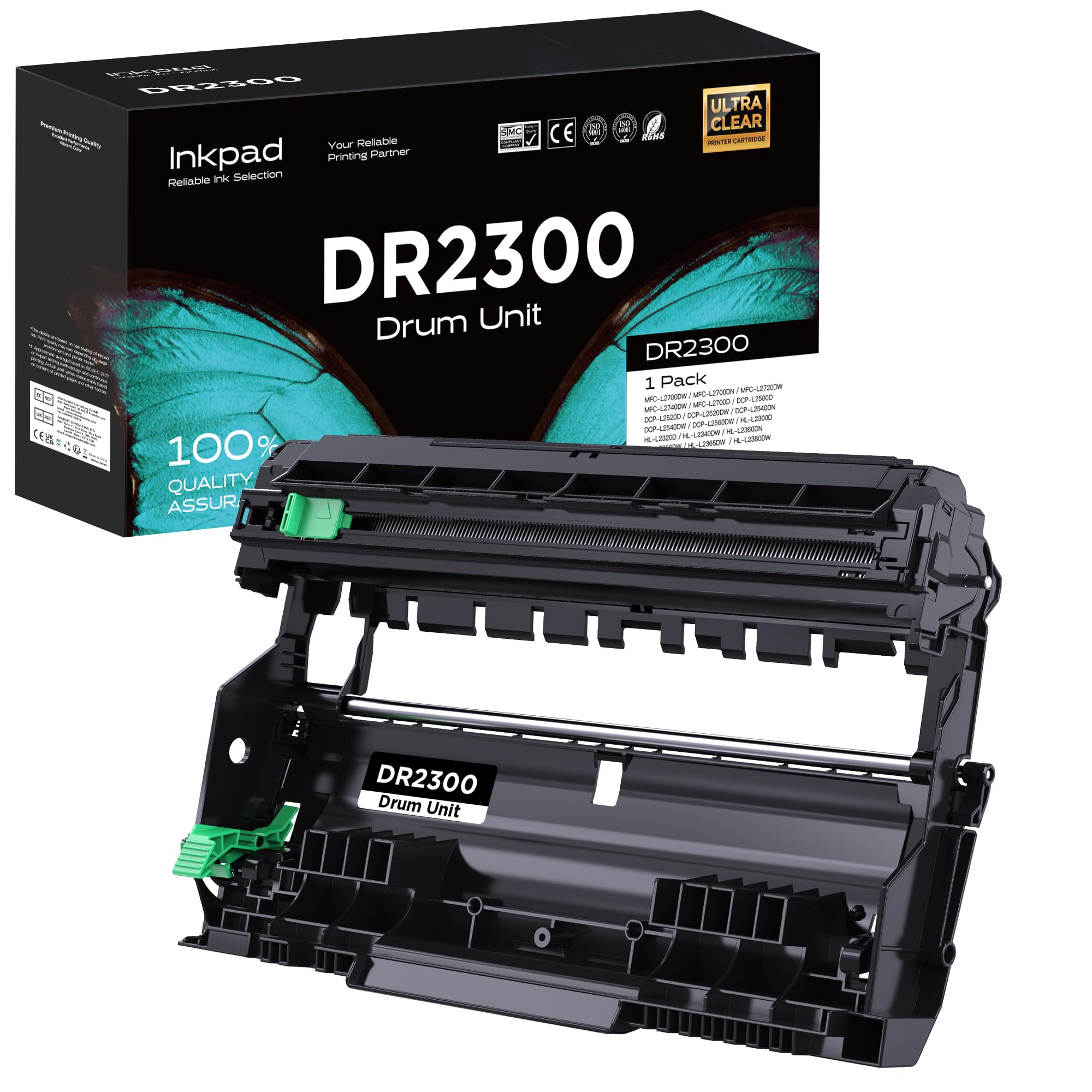 iNKPAD TN2420 Cartuchos de tóner Compatibles con Brother MFC-L2710DW L2750DW L2710DN L2730DW HL-L2310D L2350DW DCP-L2510D L2530DW L2550DN (2 Negro) — view 10