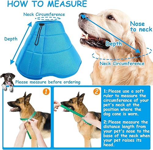 Miniatura 3 de Conos suaves para gatos y perros pequeños alternativos después de la cirugía, cómodos collares de recuperación ajustables para gatos para dejar de