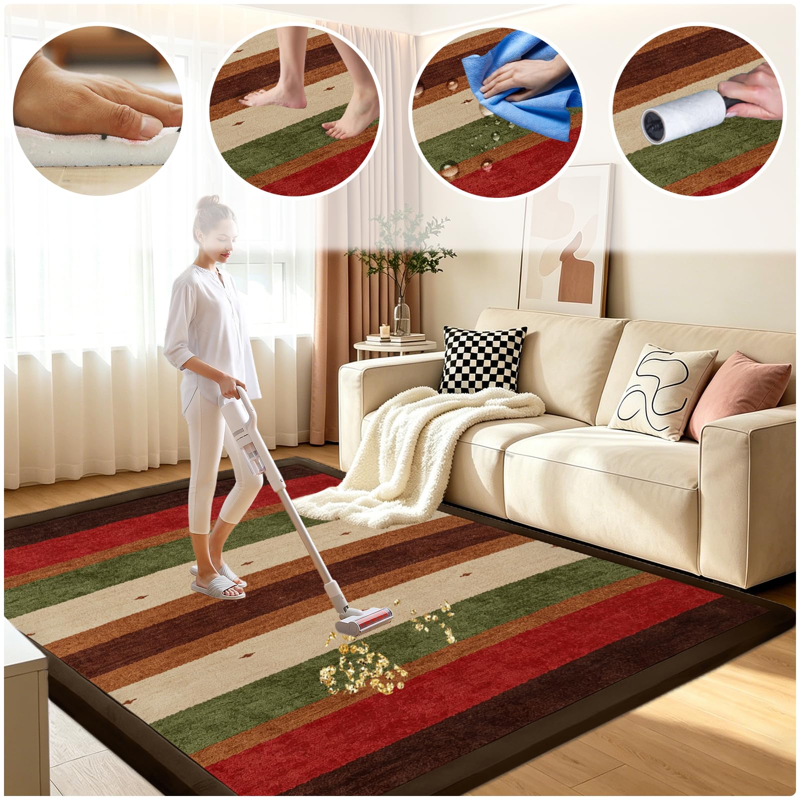 Mata do zabawy dla niemowląt o grubości 2 cm mata do raczkowania z pianki z pamięcią kształtu 130 x 250 cm | Koralowy aksamitny dywan do przedszkola antypoślizgowa miękka mata podłogowa dla niemowląt dzieci salon pokój zabaw maluch
