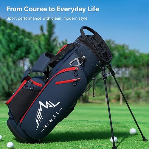 Miniatura 6 de 14-Way Golf Stand Bag, Golf Bag with Stand - Lightweight Durable Club Bag for Men & Women