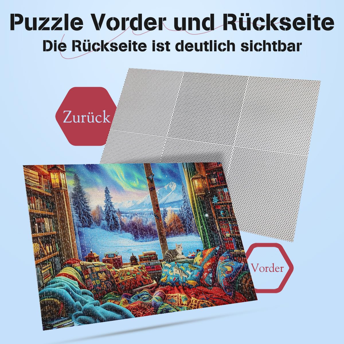 Puzzle 1000 Pezzi Per Adulti Puzzle 1000 Pezzi MISITU - Dipinti Di