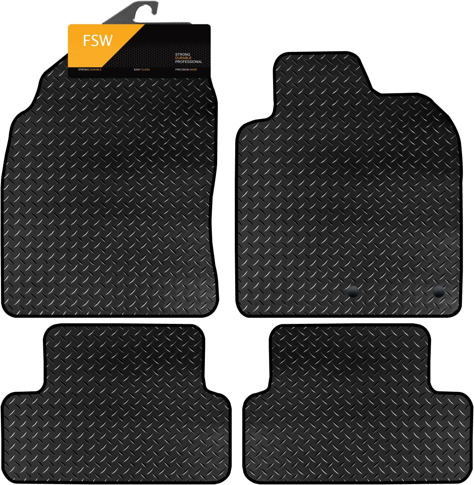 Car Mats for Nissan Qashqai (20142021) Tailored Fit Rubber Floor Mat