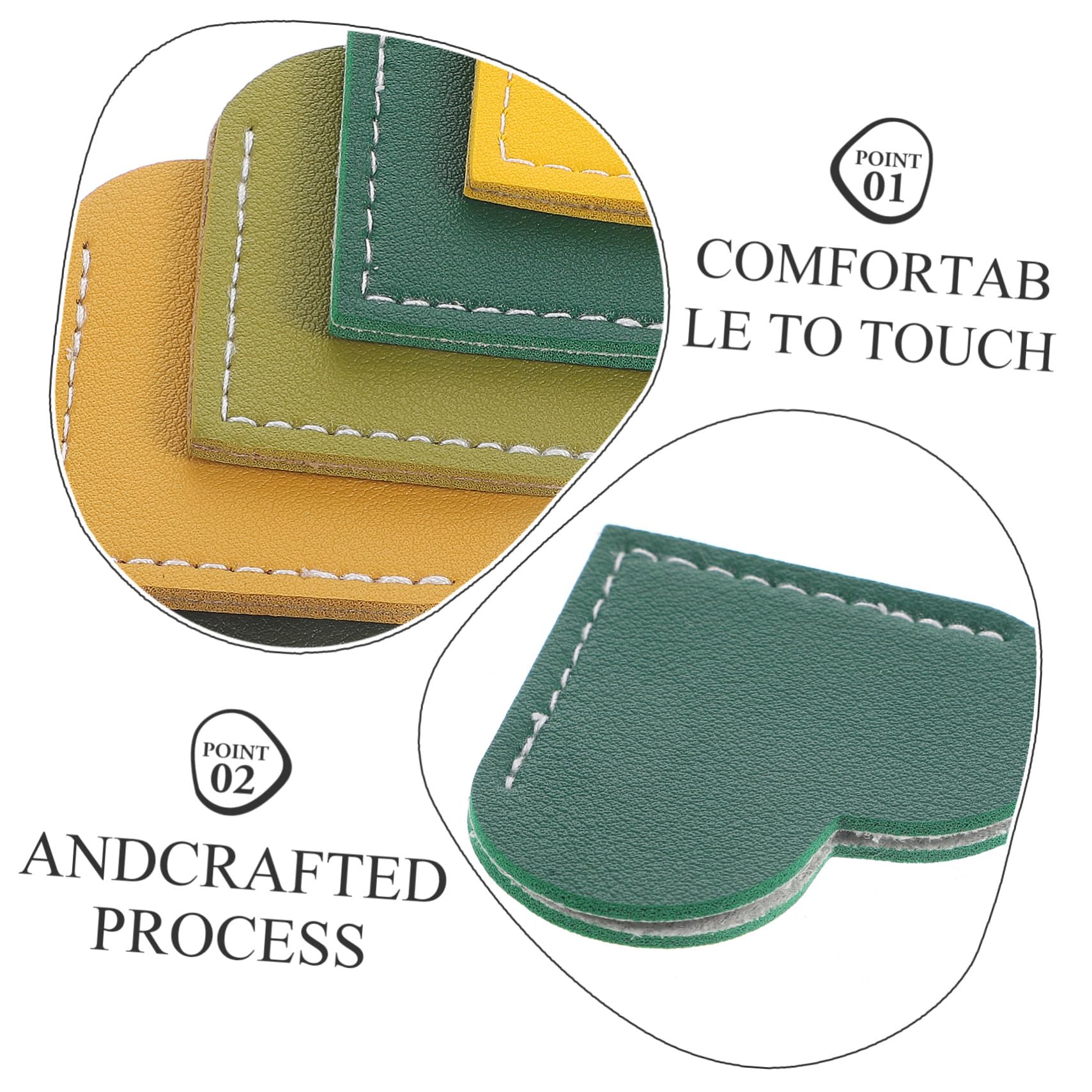 Amazon | BCOATH 5個ミニハート型ブックコーナープロテクター なページ