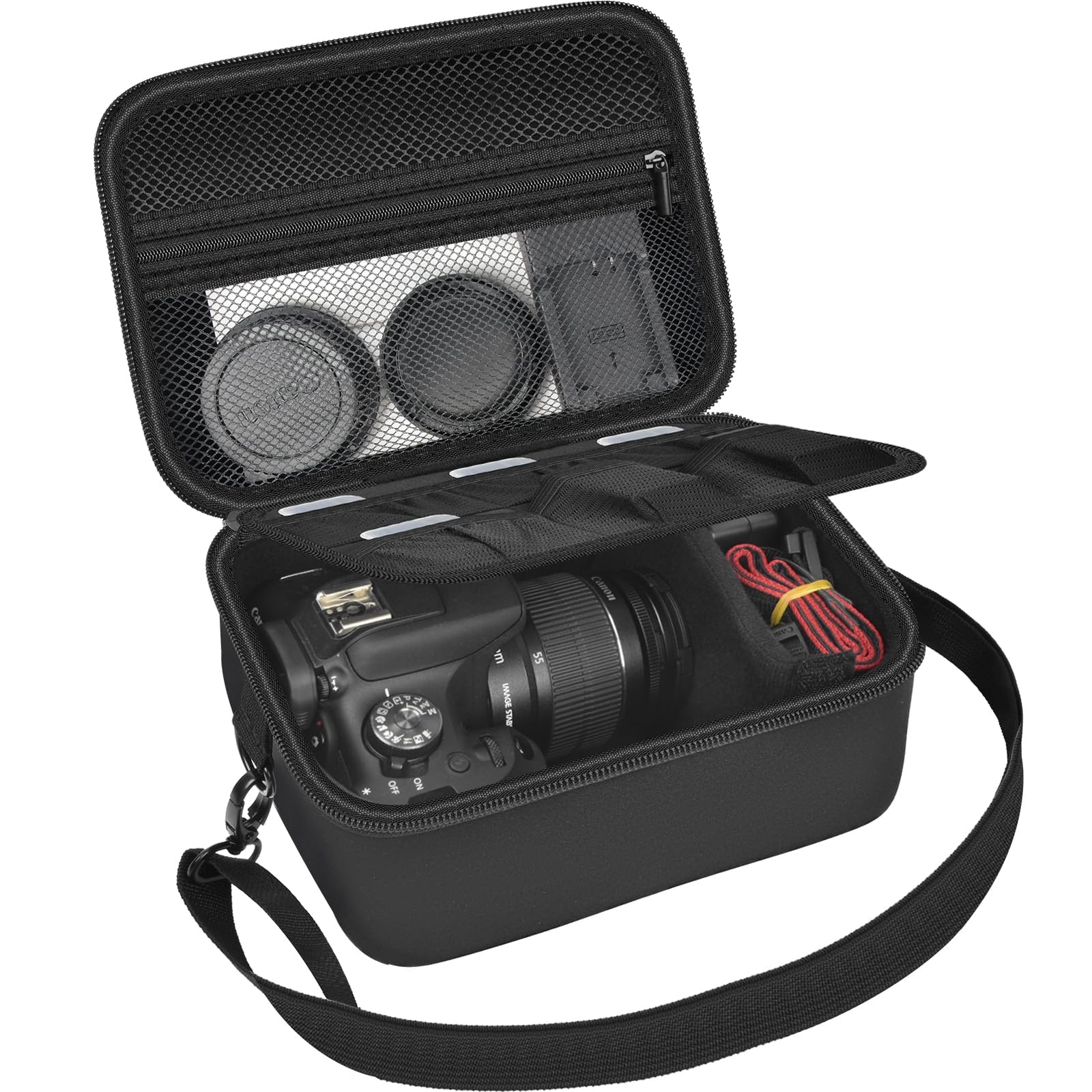 Digital Camera Case Compatible with Canon EOS Rebel T7/ 4000D/ T100 DSLR Cameras, Also for Sony Alpha a6400/ a6100/ a6700/ A6600/ a6300 Mirrorless,