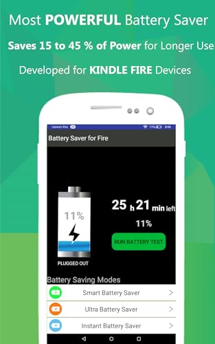 Battery Saver for Kindle Fire Tablets