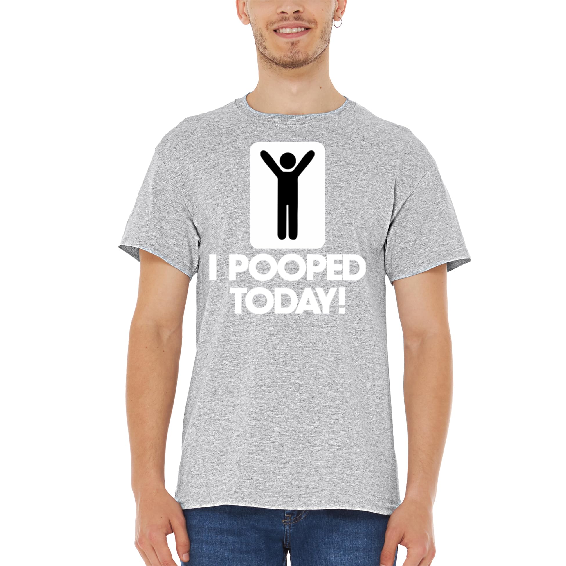 shop4ever I Pooped Today - Camiseta divertida