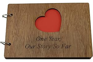 Pirantin Our Story So Far 1 Year Anniversary Scrapbook, Photo Album, or Notebook