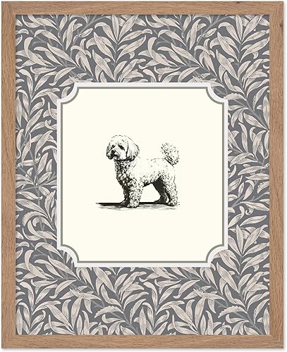 Miniatura 48 de Poster Master Impresión Vintage de Cachorro - Póster Retro de Perro - Arte Pastel - Diseño de Pared de Animal Floral - Arte Bohemio Chic -