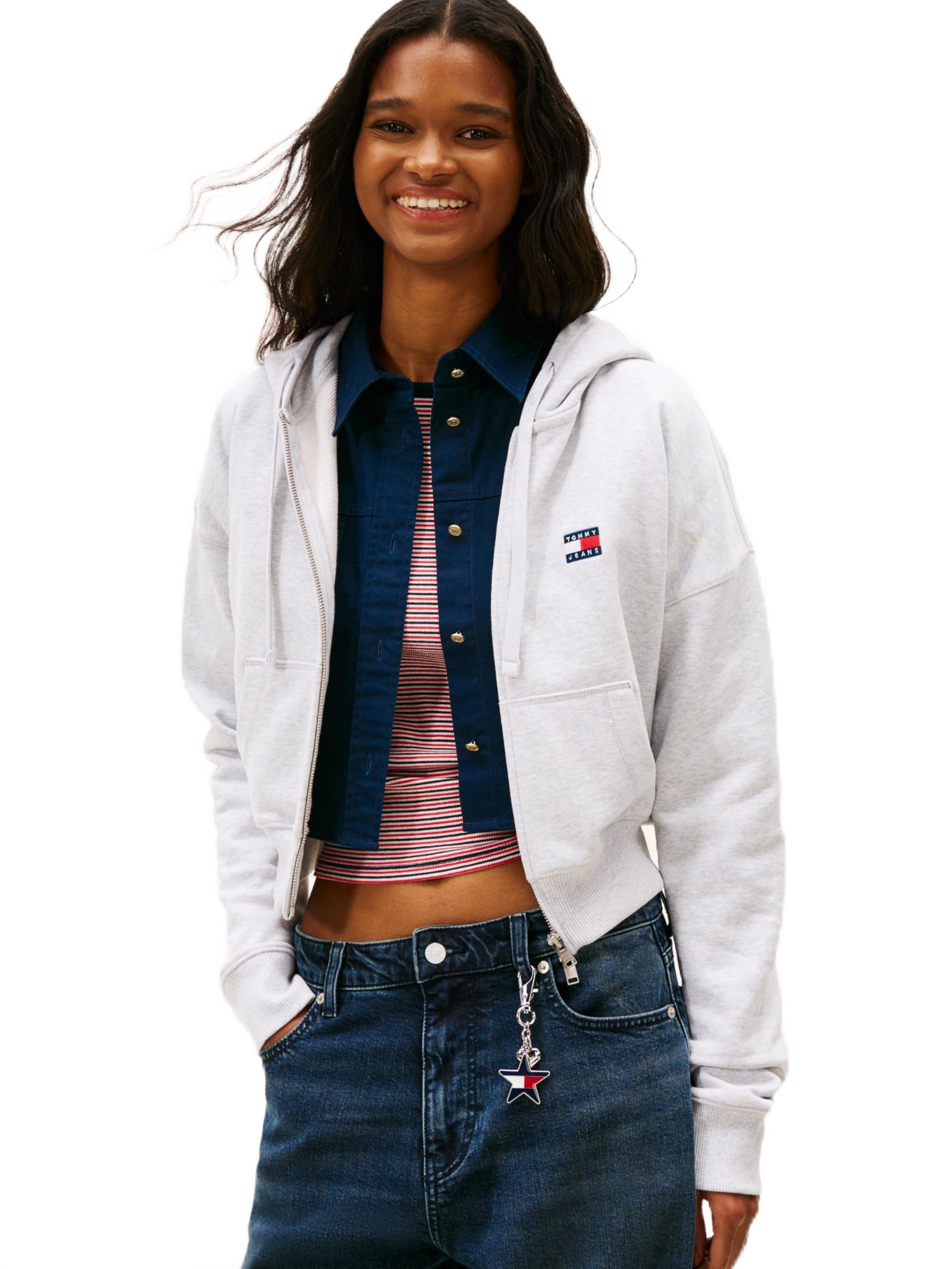 TJW BXY CRP ZIP THRU HOODIE Sweatshirt Kadın