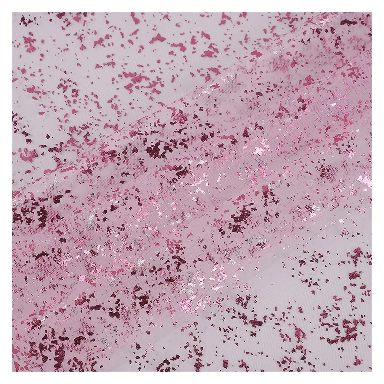 Glitter Gauze Table Runner, Chiffon Cheesecloth Runner Sequin Glitter Sheer, Multicolor, 70x300cm