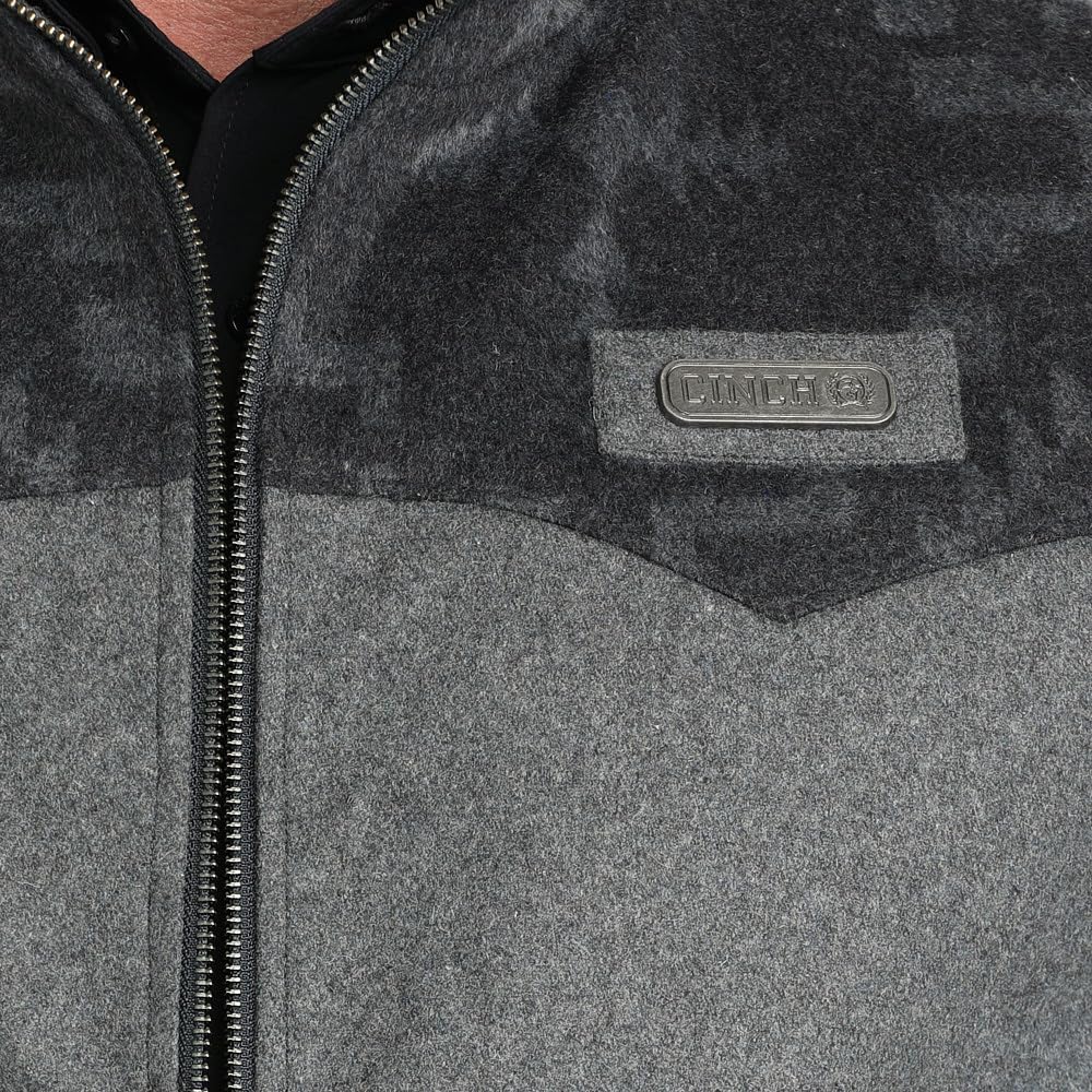 Cinch Men's Grey Conceal Carry Vest - Image 4