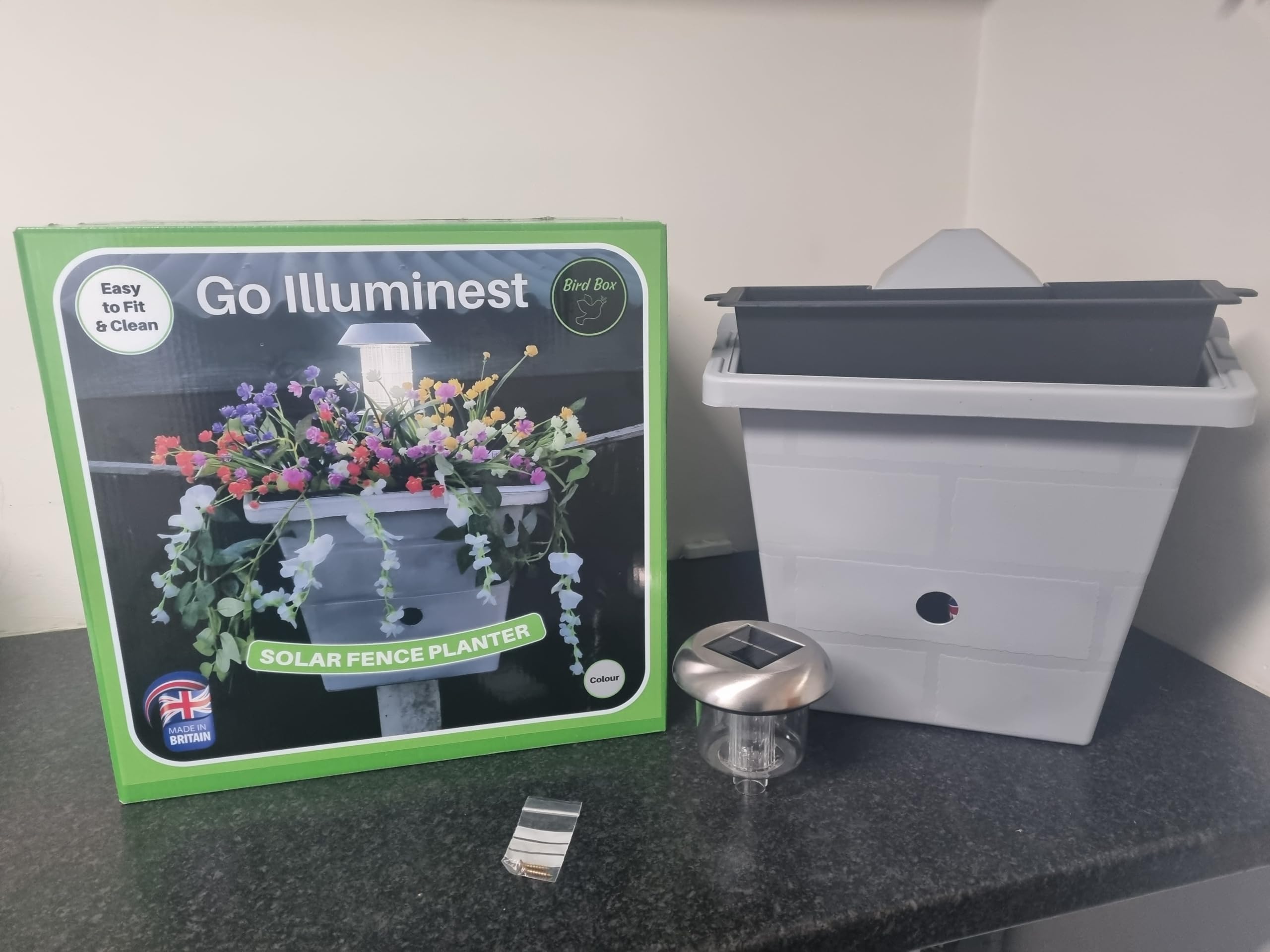 Go Illuminest szary/srebrny